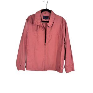 Retro Feminine Jacket Coquette Pink XL Classic Chic Preppy Neutral Minimalist